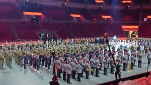 Musikfest der Bundeswehr: Proben für das Finale mit mehr als 700 Mitwirkenden