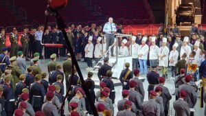 Musikfest der Bundeswehr: Proben für das Finale mit mehr als 700 Mitwirkenden