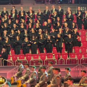 Musikfest der Bundeswehr: Der Chor bei der GP
