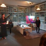 14.10.2025: Heike Angela Moser und Anja von Wins bei der Artperformance im HHI