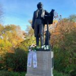 4.11.2025 - Ehrung am Todestag von Felix Mendelssohn Bartholdy am seinem Düsseldorfer Denkmal