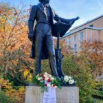 4.11.2025 - Ehrung am Todestag von Felix Mendelssohn Bartholdy am seinem Düsseldorfer Denkmal