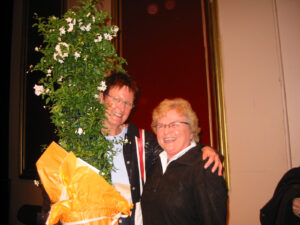 Rita Schwindt mit Karen Baasch