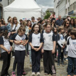 14.6.2026 Art:walk auf der Straße der Romantik und Revolution, der Bilker Straße. Auf die Kinder der SingPause konnte man sich wie immer verlassen. Toller Gesang und absoluter Einsatz mit viel Freude und Spaß sowohl bei den Kindern als auch bei allen Gästen.