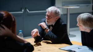19.9. Musikfest der Bundeswehr 2026: Viel Probenzeit, aber auch ein Spaß für alle Sängerinnen und Sänger auf der Bühne und hinter der Bühne vor allem bei der abschließenden After-Show-Party mit allen Mitwirkenden. Hier: Dr. Karl-Hans Möller (Baß) Susan Jones (Sopran) (c) Bilder Musikverein
