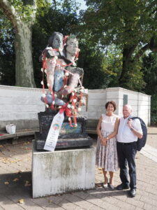 7.9.-12.9.2026: Hochzeitswoche wird gefeiert am Schumann-Denkmal am Ratinger Tor und im Schumann-Haus Düsseldorf, Bilker Str. 15: Dr. Irmgard Knechtges-Obrecht (Clara-Schumann-Initiative Düsseldorf) und Manfred Hill (Musikverein Düsseldorf)