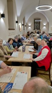 15.10.-20.10.2026: "Inaktivenreise" nach Nürnberg und Umgebung. Abendessen in Tuchers- Mautkeller auf der Königsstraße mit "Nürnberger Würstchen" und "Schäufele".