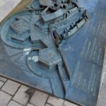15.10.-20.10.2026: "Inaktivenreise" nach Nürnberg und Umgebung. Hier das Bronce-Modell der Kaiserburg Nürnberg mit seiner beeindruckenden Gesamtanlage.,